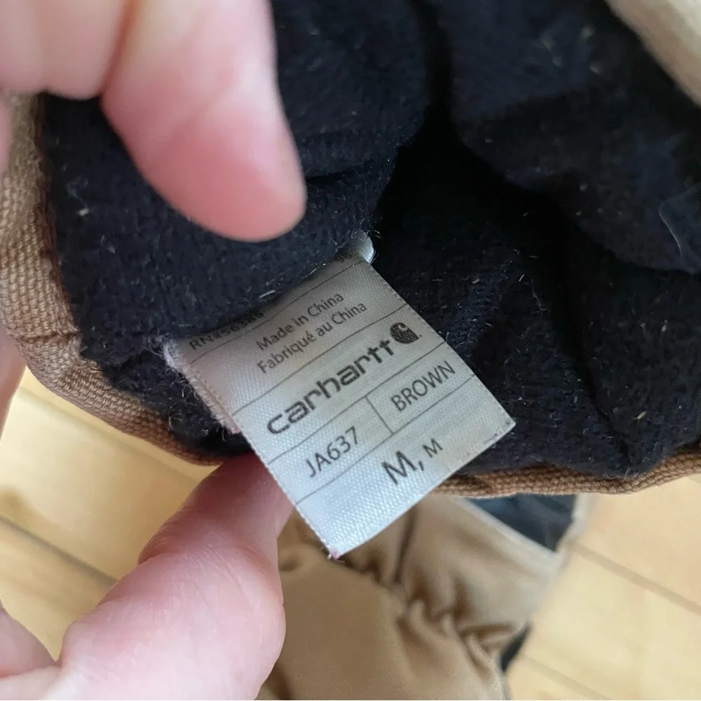 Carhartt Brown Work Mittens